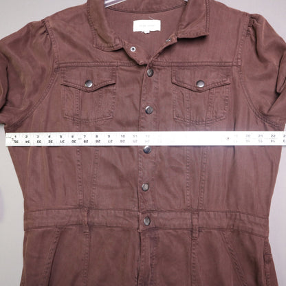 Dear John mauve/sepia utility jumpsuit 