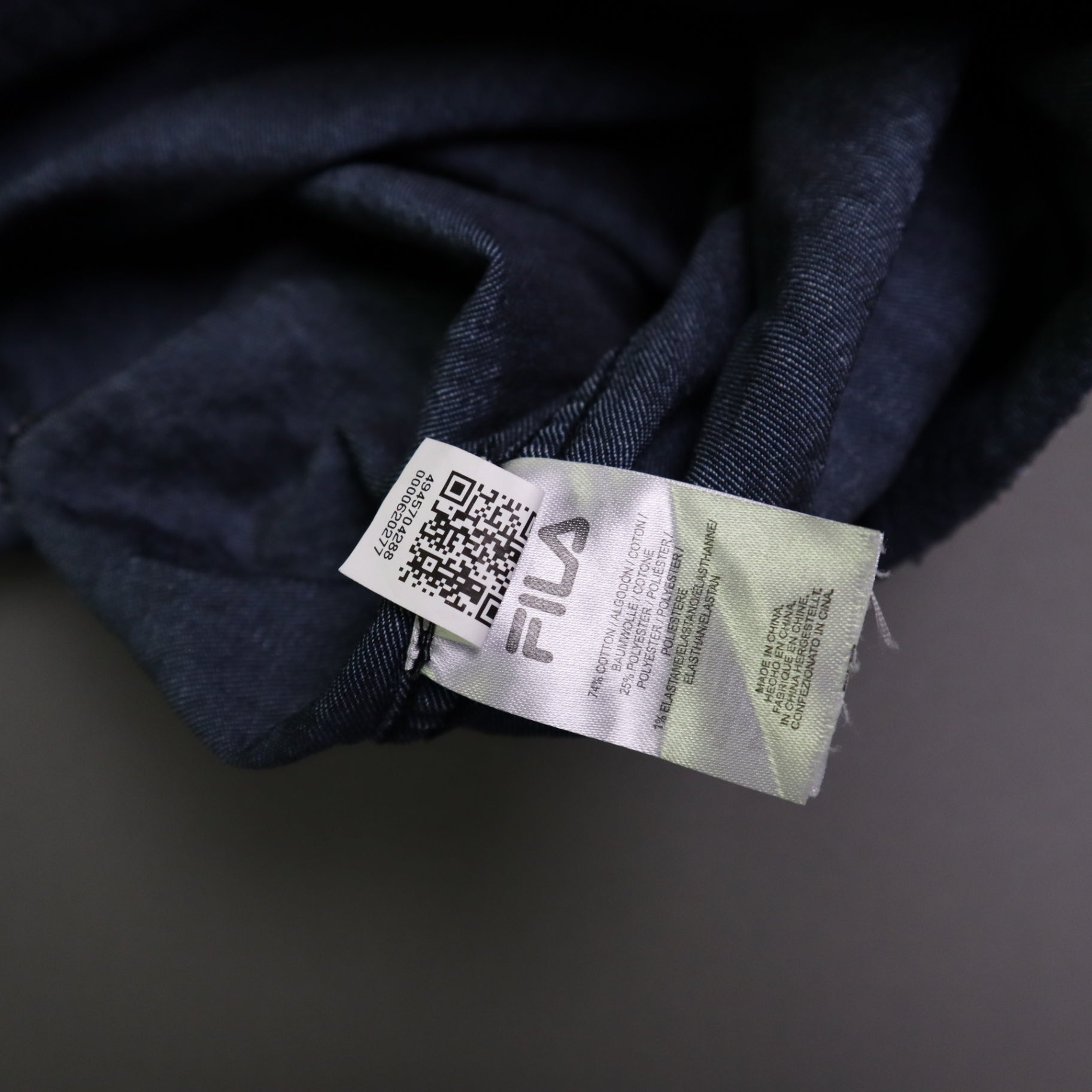 Light Blue Denim Fila T-Shirt 