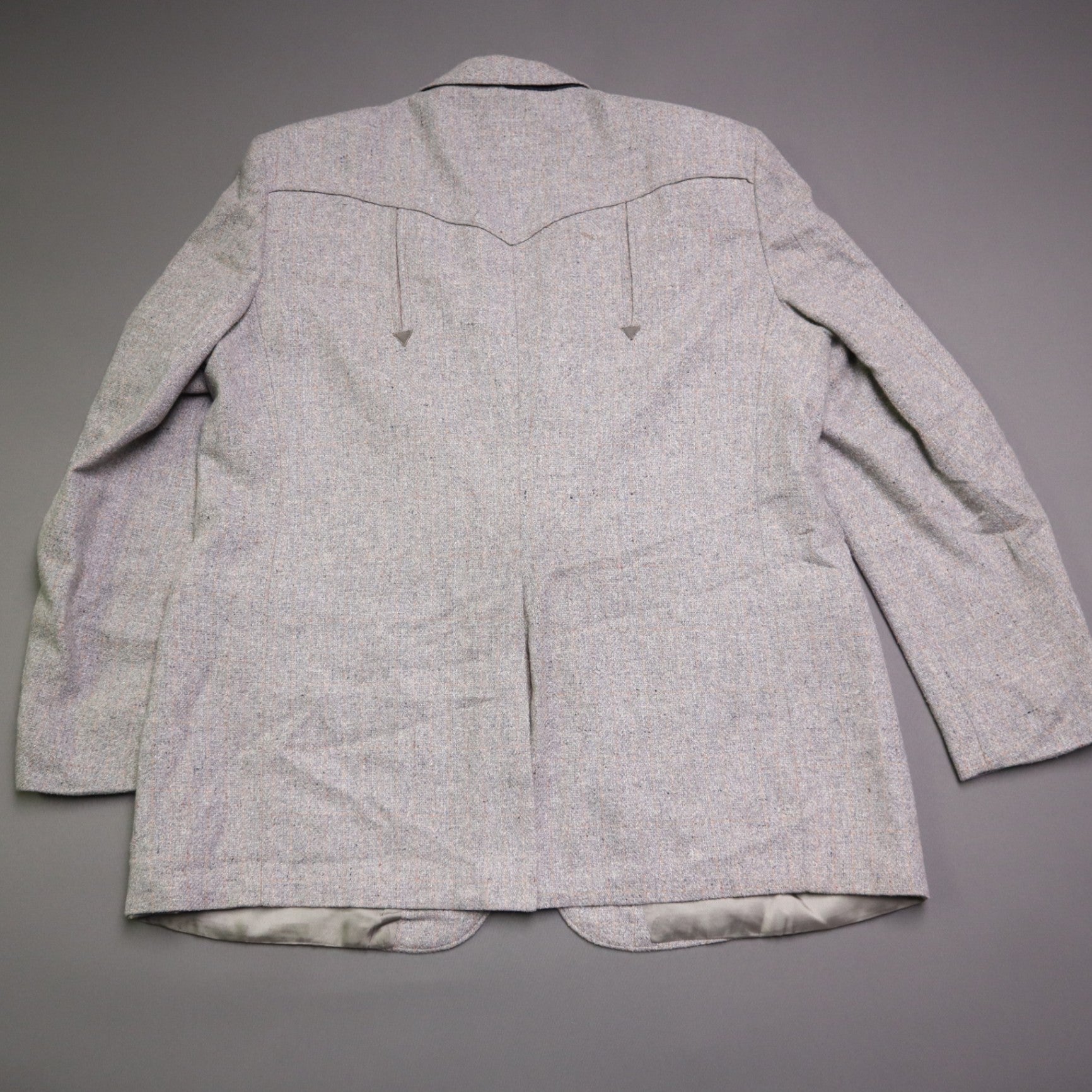 HBarC Hi Sierra Cal Ranch Wear Western Yoke Blazer Coat Made in USA 46R
