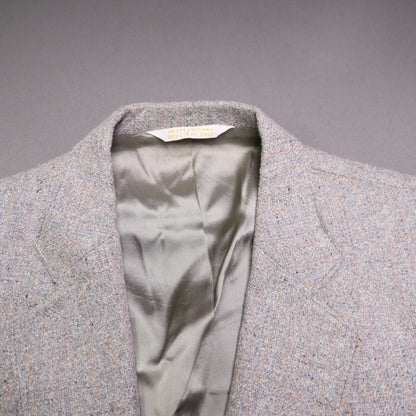 HBarC Hi Sierra Cal Ranch Wear Western Yoke Blazer Coat Made in USA 46R