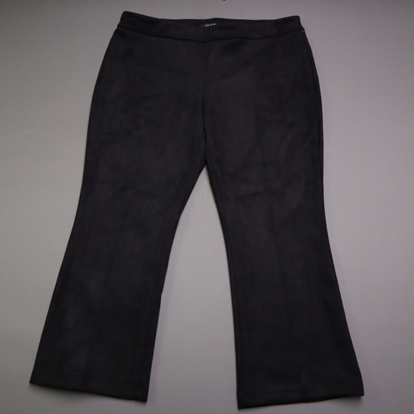 Zac and Rachel Black Boot Cut Stretchy Pants XL NWT 