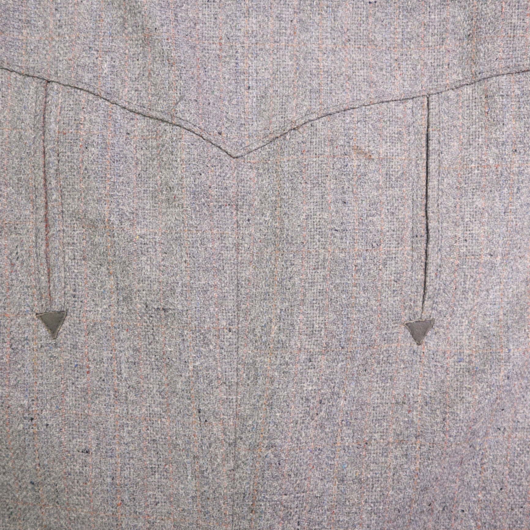 HBarC Hi Sierra Cal Ranch Wear Western Yoke Blazer Coat Made in USA 46R