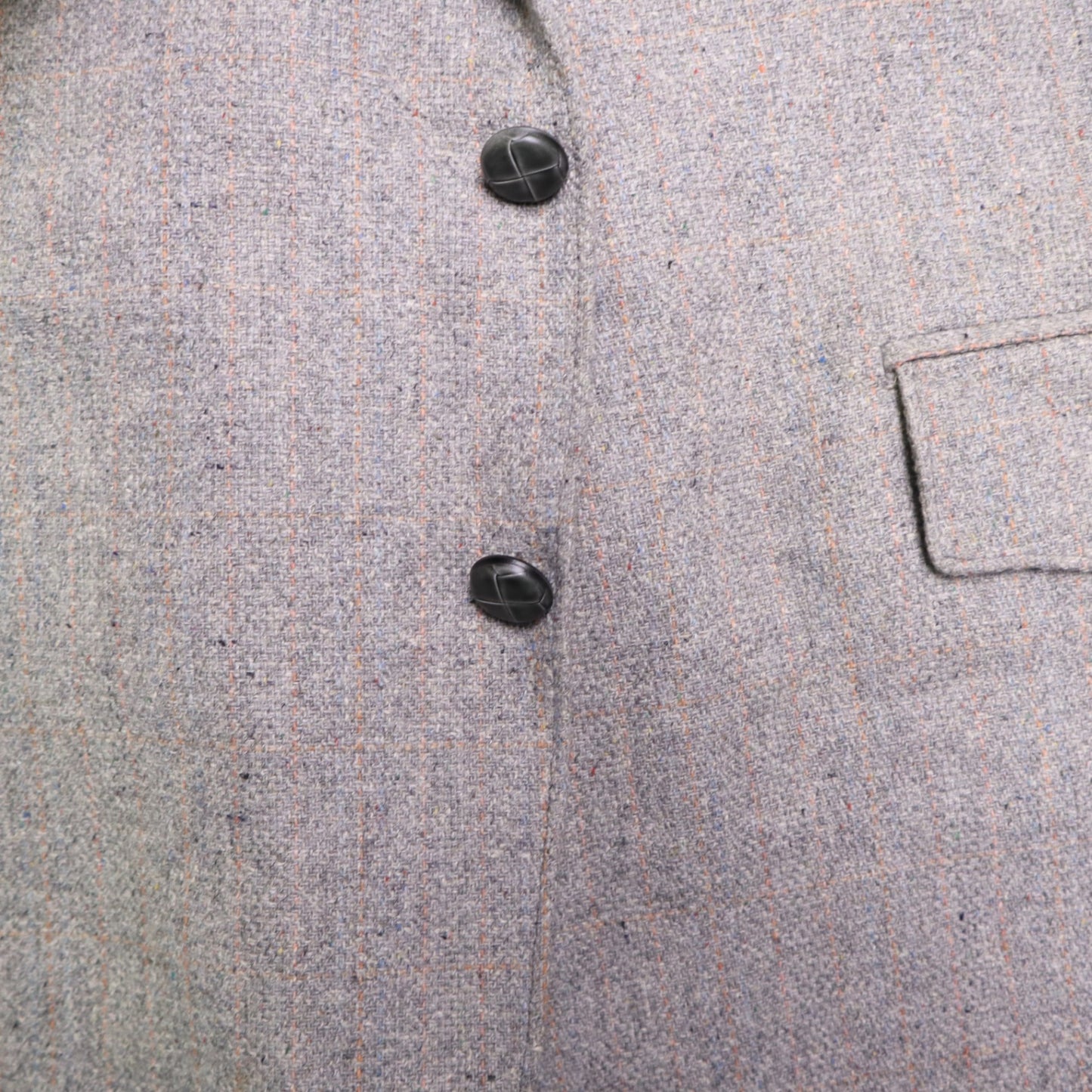 HBarC Hi Sierra Cal Ranch Wear Western Yoke Blazer Coat Made in USA 46R