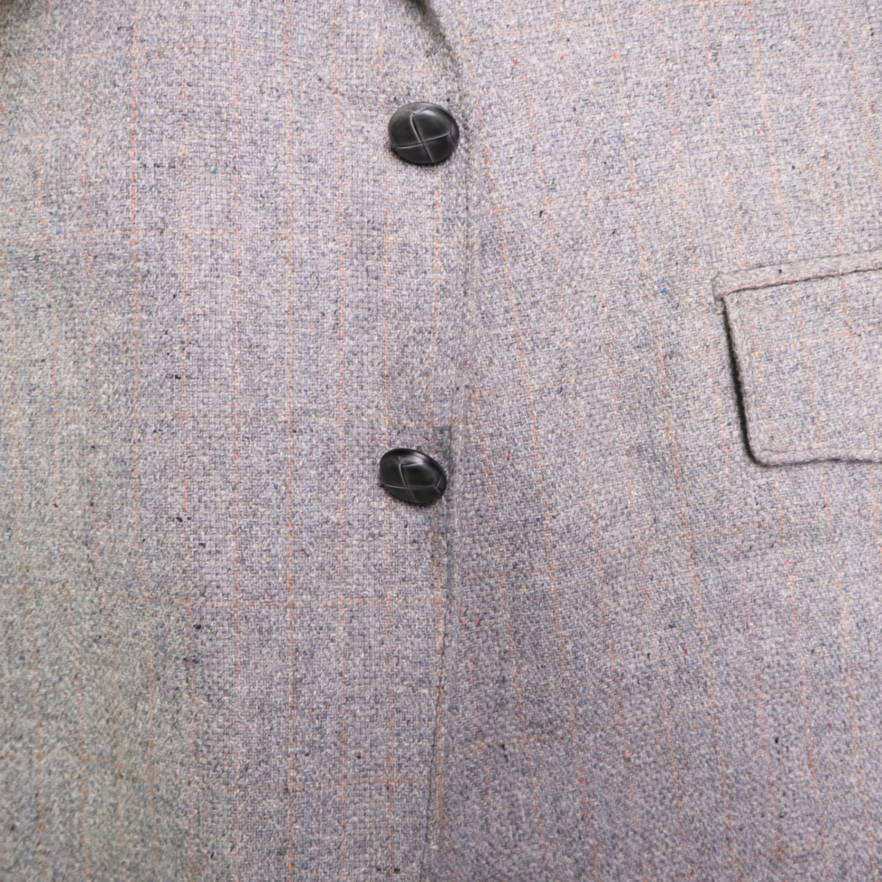 HBarC Hi Sierra Cal Ranch Wear Western Yoke Blazer Coat Made in USA 46R