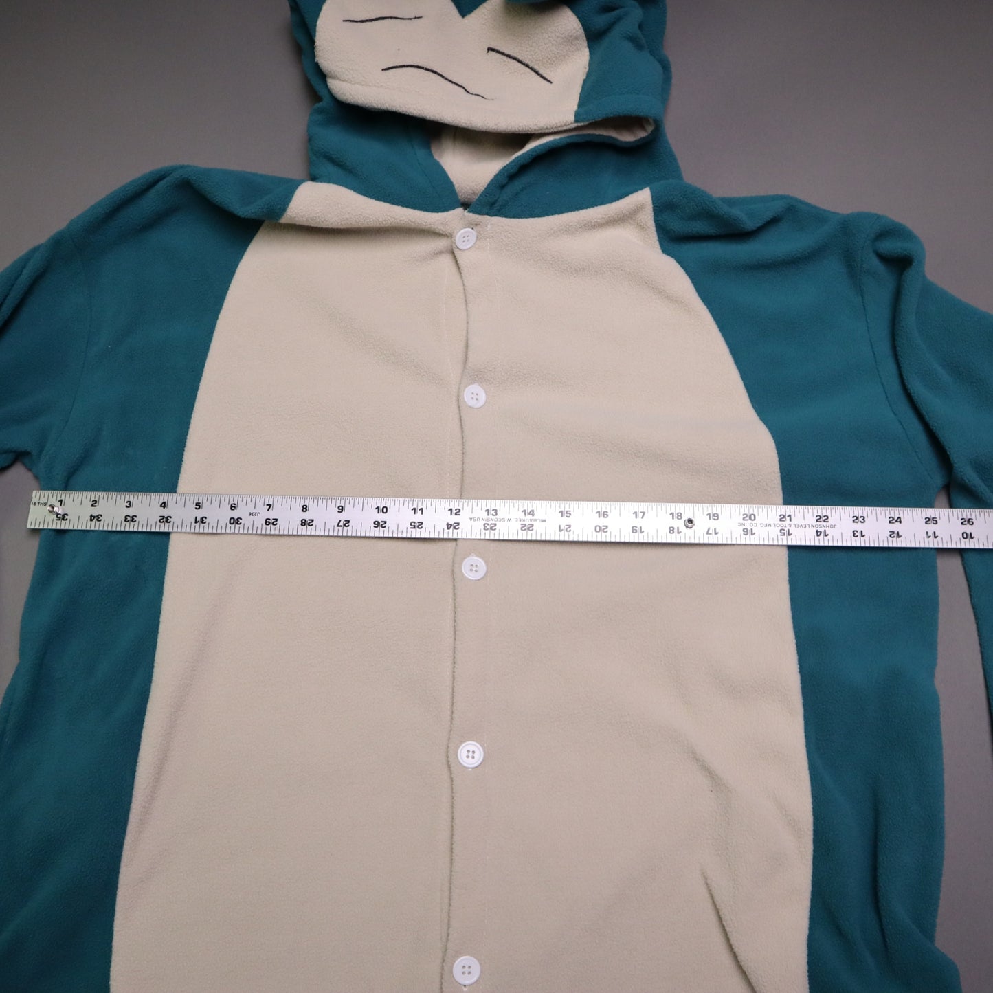 Sazac fleece costume Pokemon Snorlax free size  Cosplay