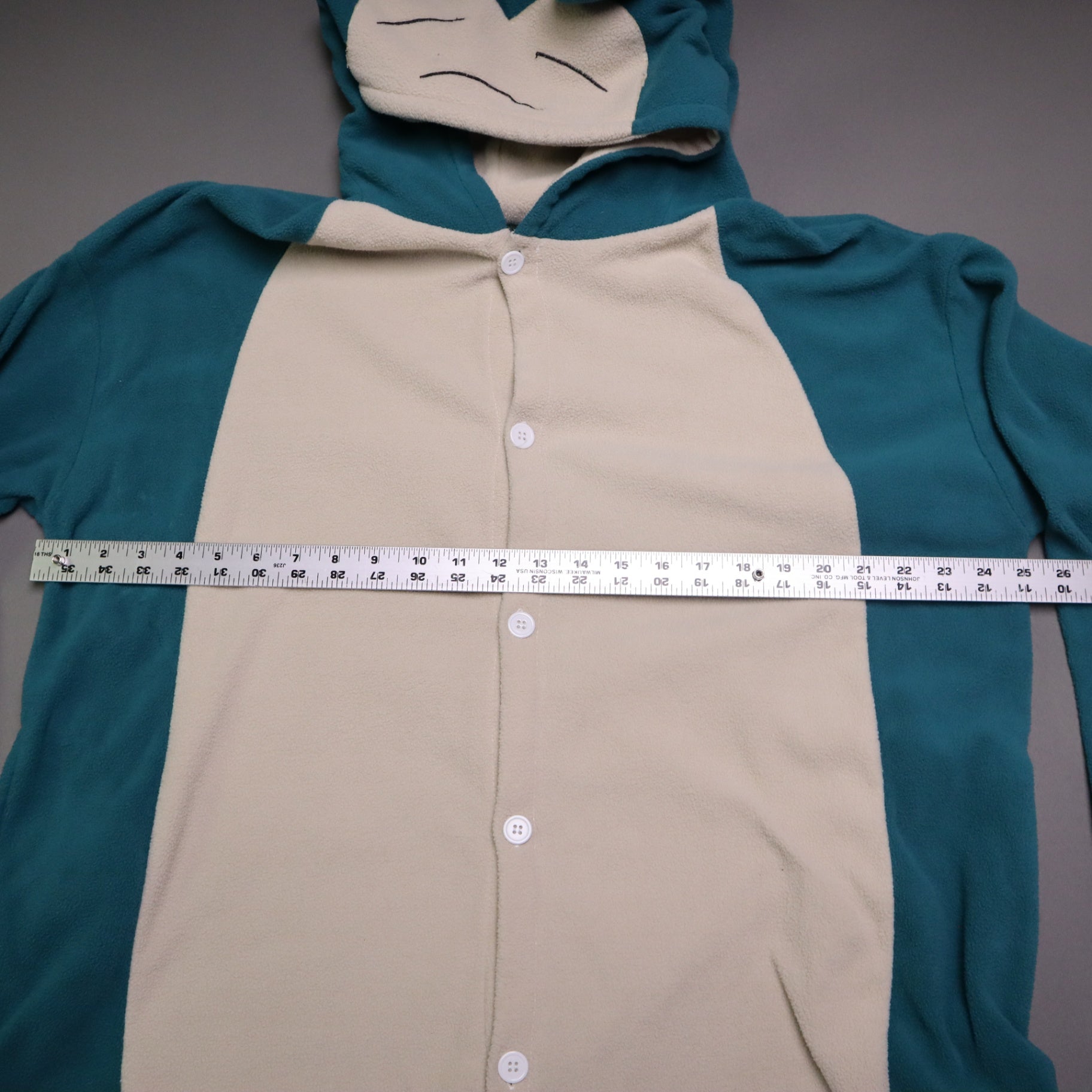 Sazac fleece costume Pokemon Snorlax free size  Cosplay