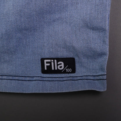 Light Blue Denim Fila T-Shirt 