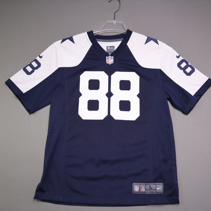 Nike Dallas Cowboys Dez Bryant 88 Jersey Youth Large 14 16 Navy Blue White NFL