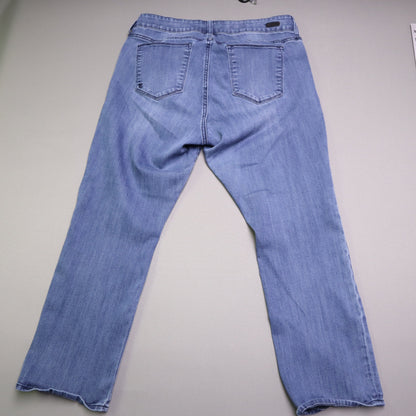Kut From The Kloth Womens 16W Baby Bootcut Denim Jeans Medium Wash Stretch Blue