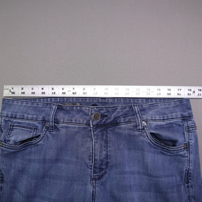 Kut From The Kloth Womens 16W Baby Bootcut Denim Jeans Medium Wash Stretch Blue