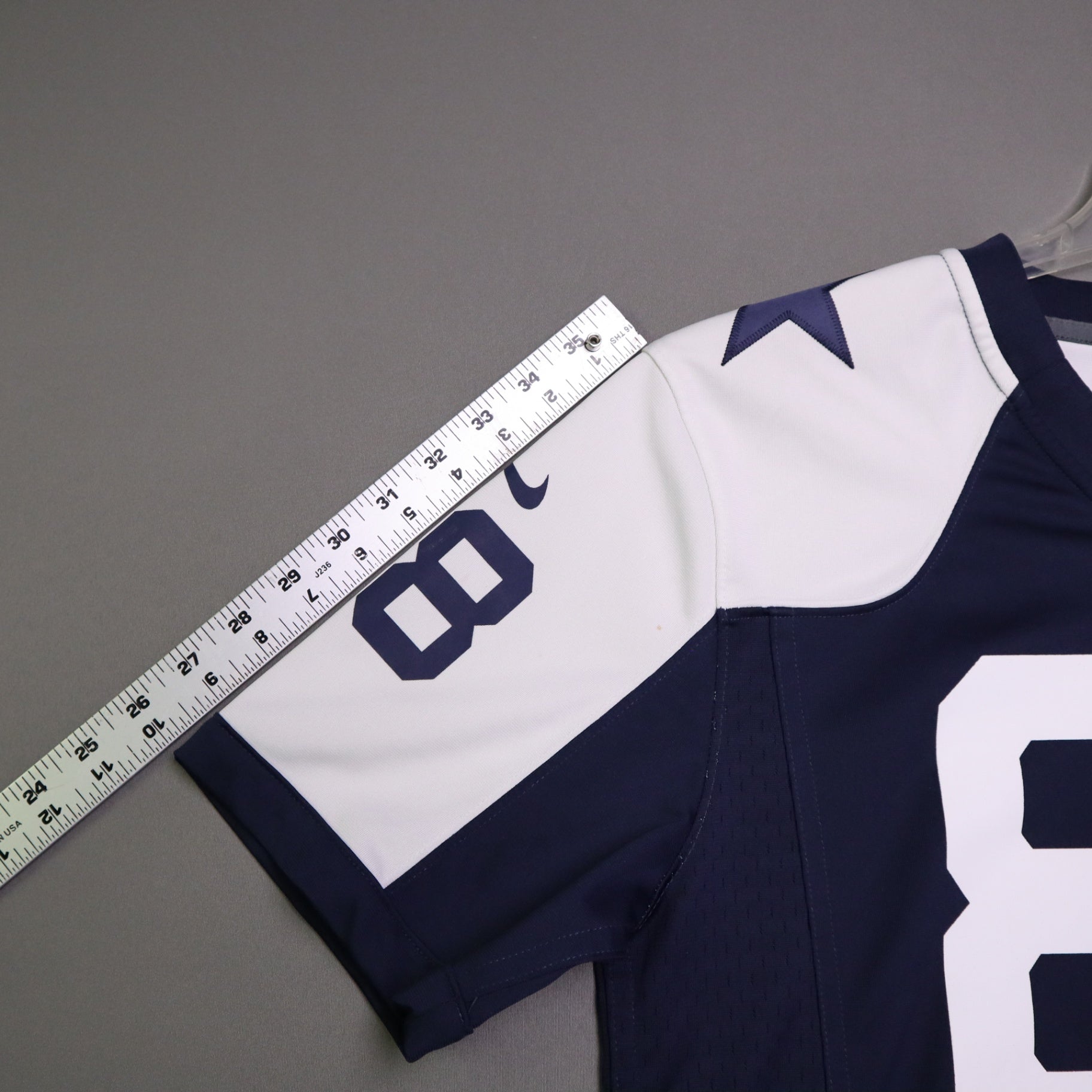 Nike Dallas Cowboys Dez Bryant 88 Jersey Youth Large 14 16 Navy Blue White NFL
