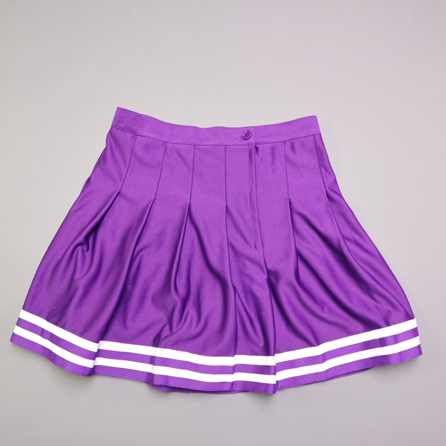 LSU Tigers Womens S Purple Pleated Cheerleader Cheer Skirt Game Day Uniform Zooz