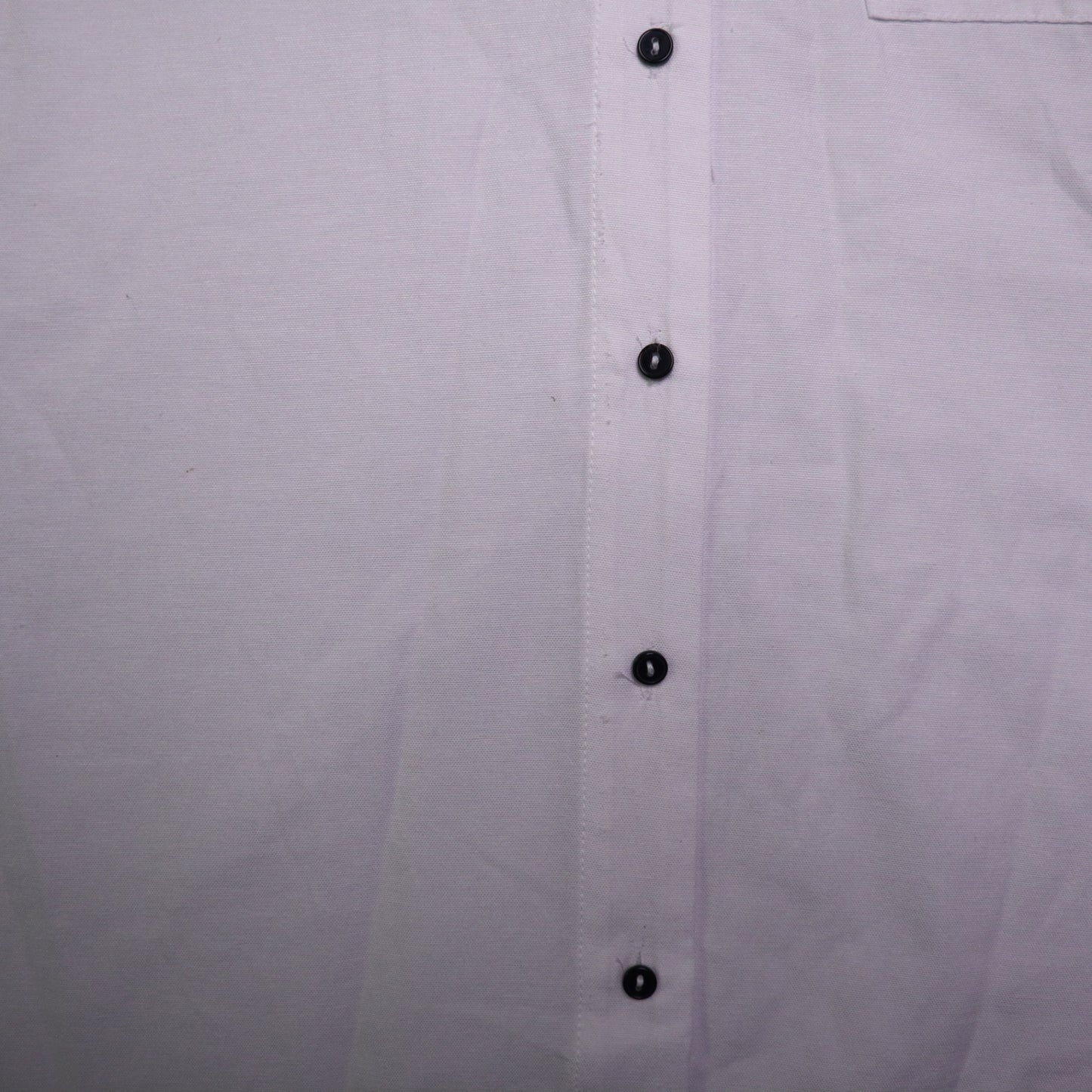 Zara Womens Small White Military Stripe Roll Tab Sleeve Oversized Tunic Shirt S
