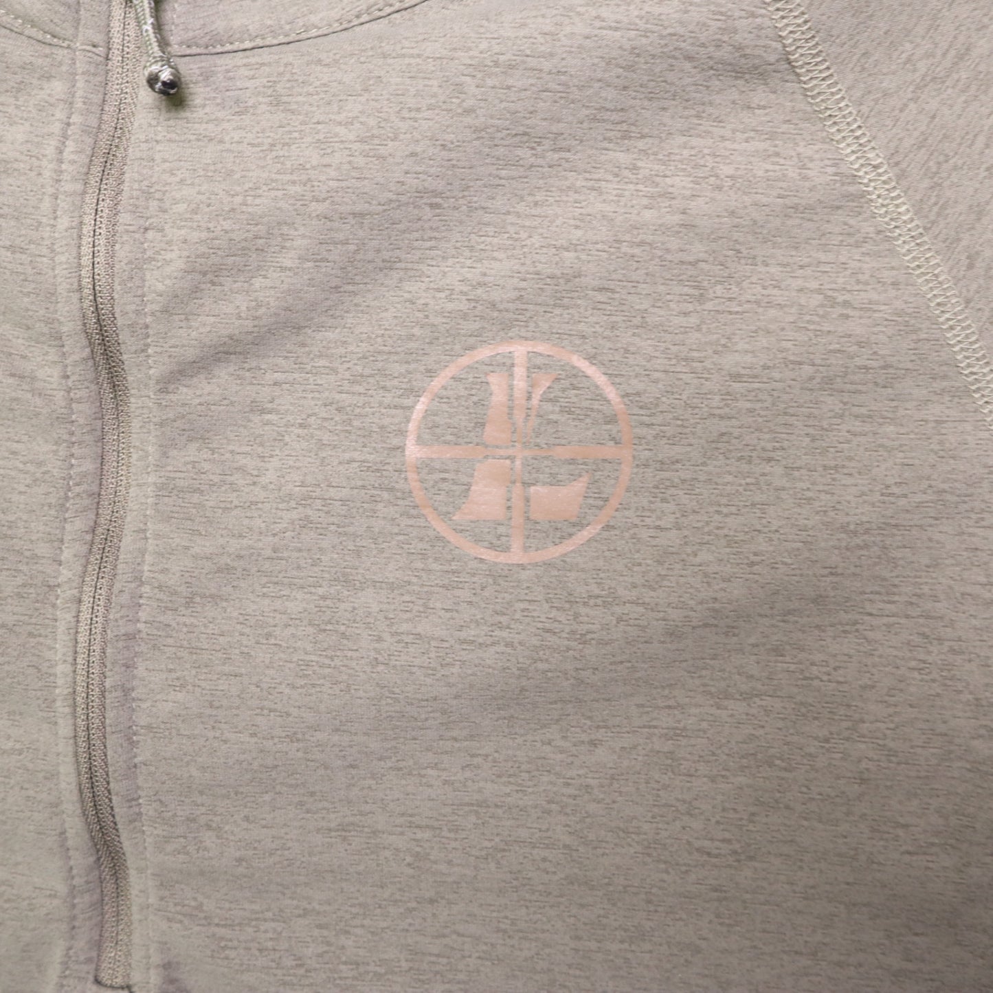 Leupold Mens XXL Gray 1/4 Zip Pullover Long Sleeve Performance Shooting Shirt