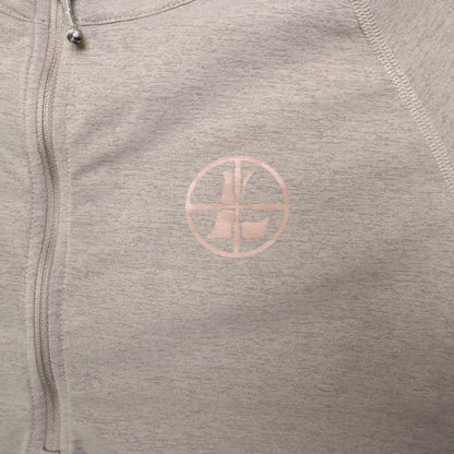 Leupold Mens XXL Gray 1/4 Zip Pullover Long Sleeve Performance Shooting Shirt