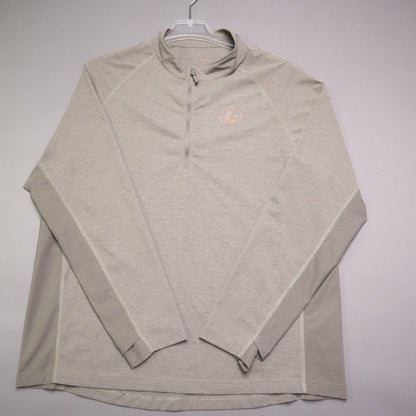 Leupold Mens XXL Gray 1/4 Zip Pullover Long Sleeve Performance Shooting Shirt