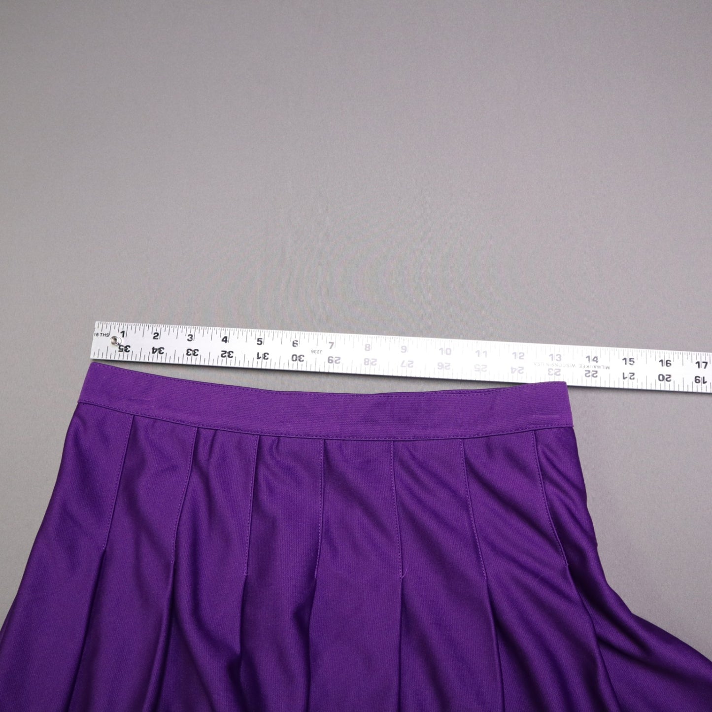 LSU Tigers Womens S Purple Pleated Cheerleader Cheer Skirt Game Day Uniform Zooz