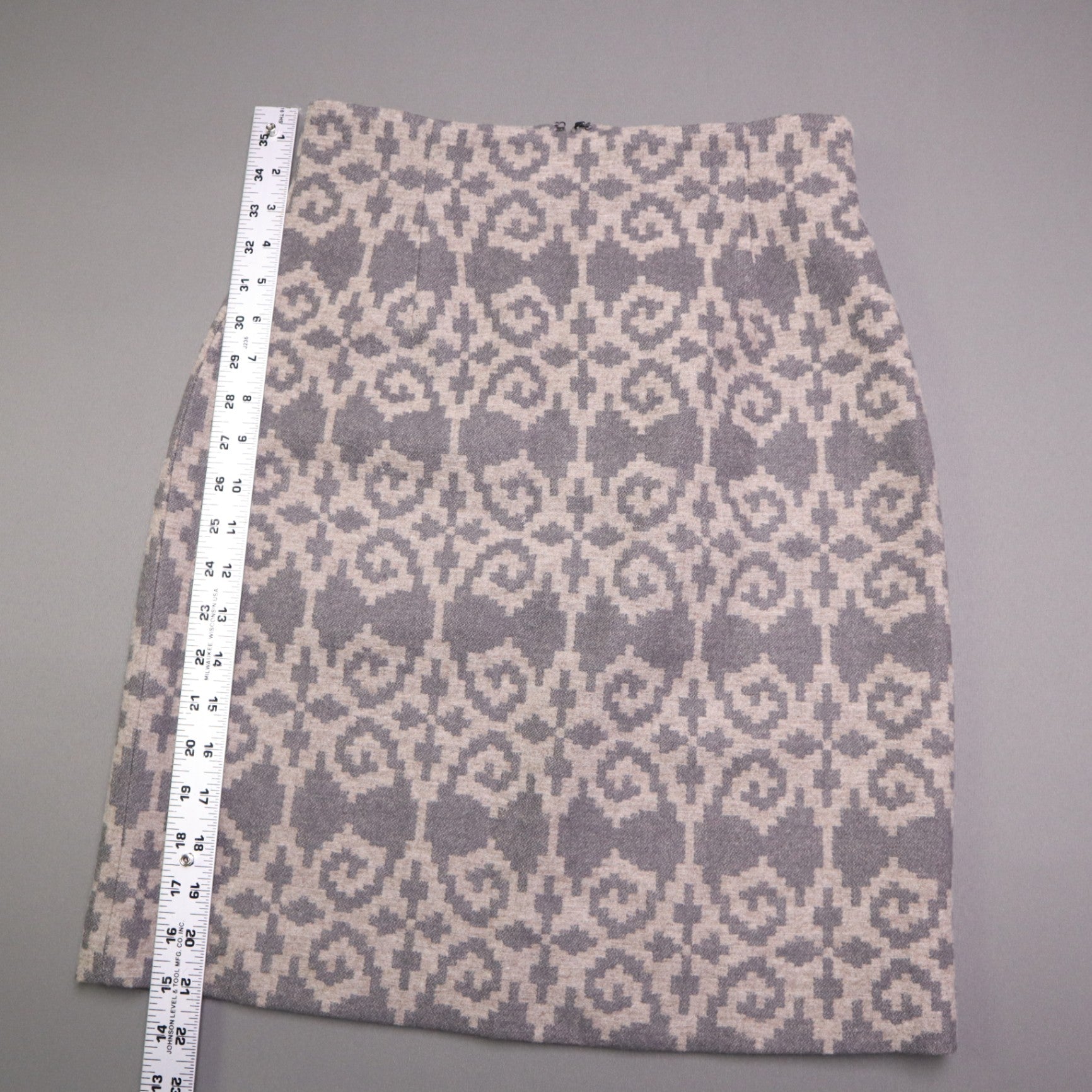Pendleton Portland Collection Womens Small 100% Virgin Wool Geometric Skirt USA S