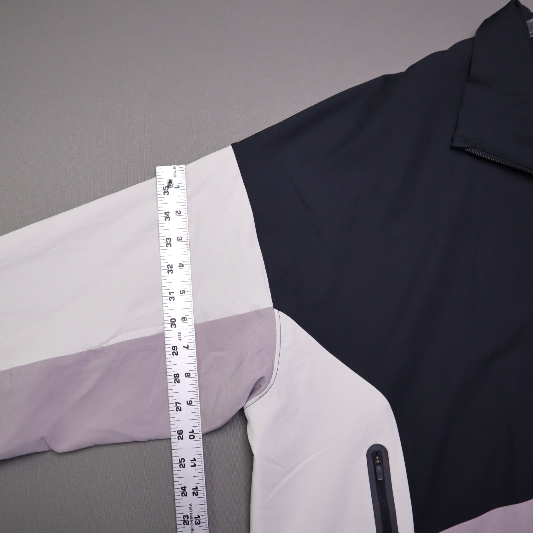 NWT Under Armour Womens 3X Unstoppable Colorblock Full Zip Track Jacket Purple