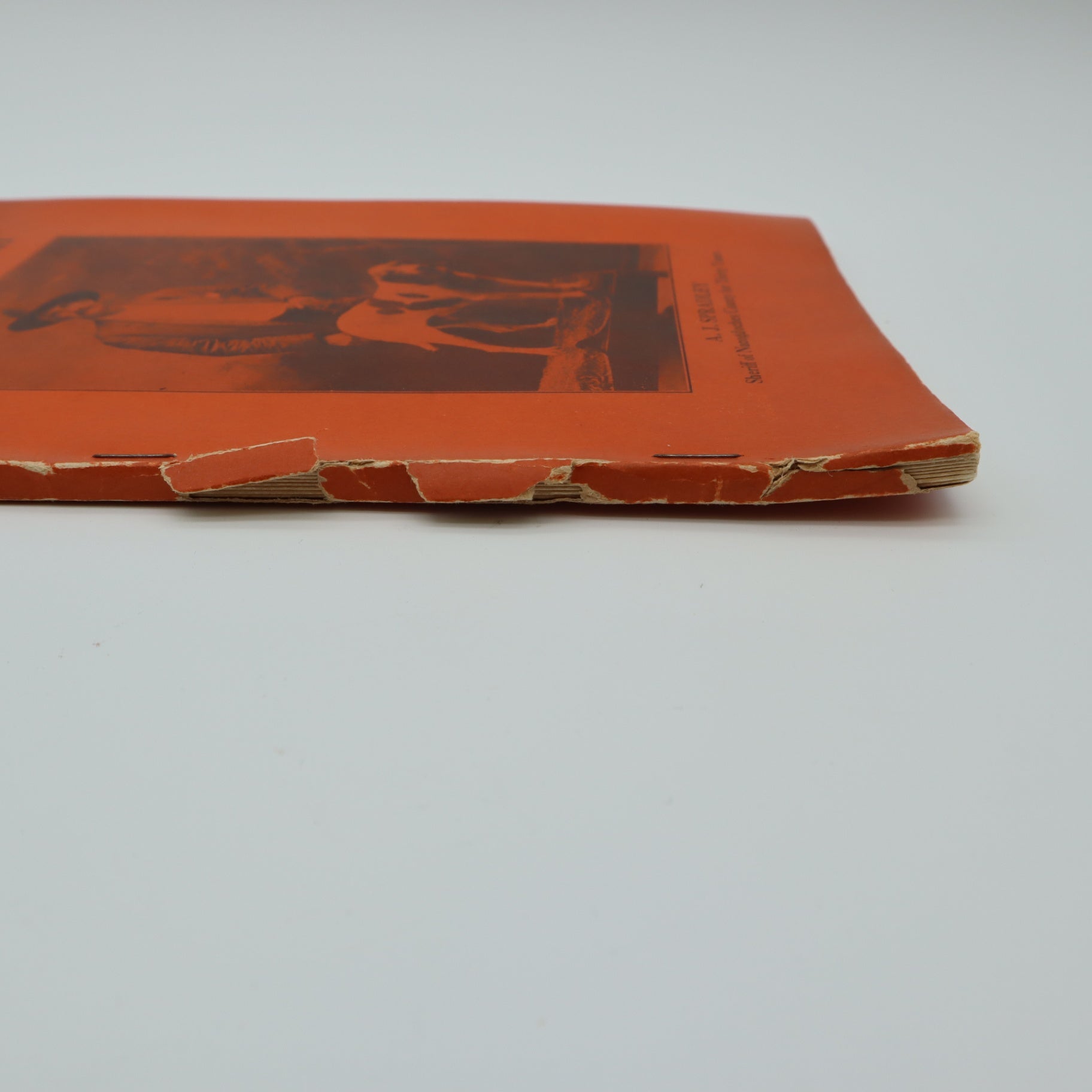 1931 Vintage A Texas Sheriff AJ Spradley Nacogdoches County Booklet History Rare