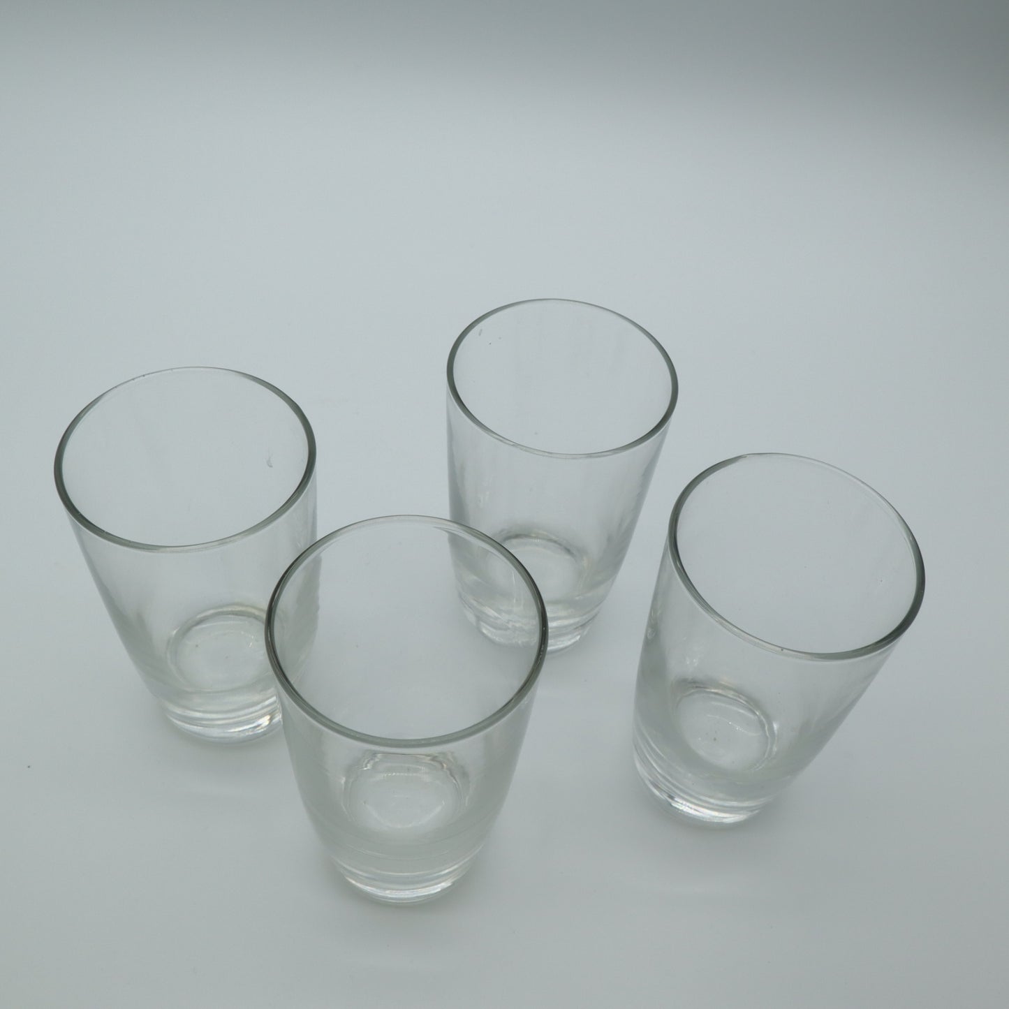 Libbey Classic 8 oz Clear Glass Tumblers Juice Water Glasses Set of 4 In Box
