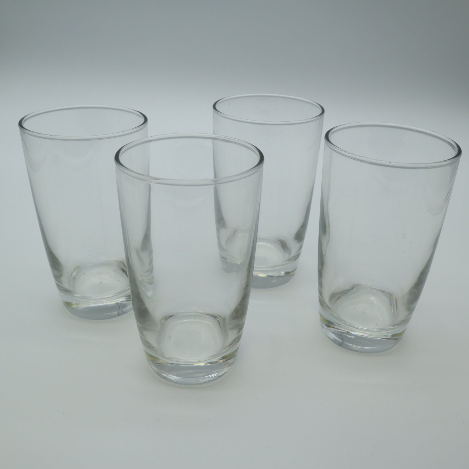 Libbey Classic 8 oz Clear Glass Tumblers Juice Water Glasses Set of 4 In Box