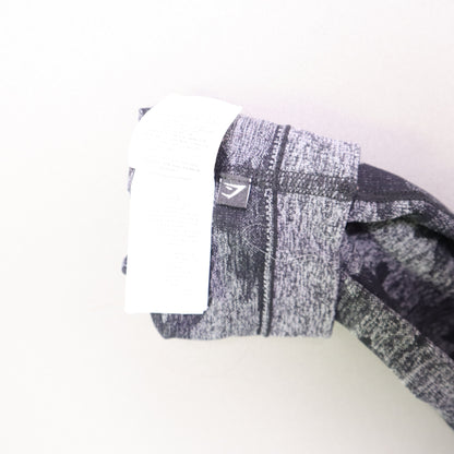 Gymshark Womens Size M Grey Black Camo Seamless High Waist Workout Leggings