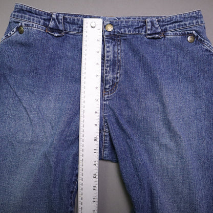 Lauren Jeans Co Ralph Lauren Womens Size 10 Medium Wash Bootcut Flare Jeans