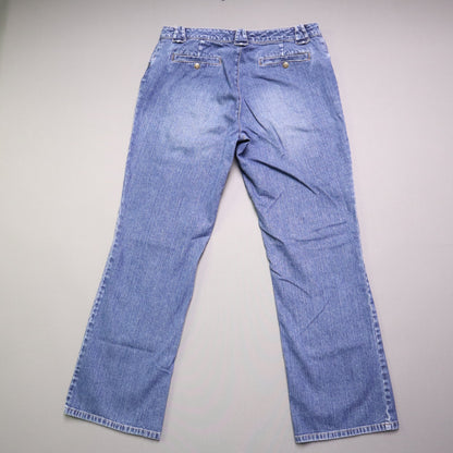 Lauren Jeans Co Ralph Lauren Womens Size 10 Medium Wash Bootcut Flare Jeans