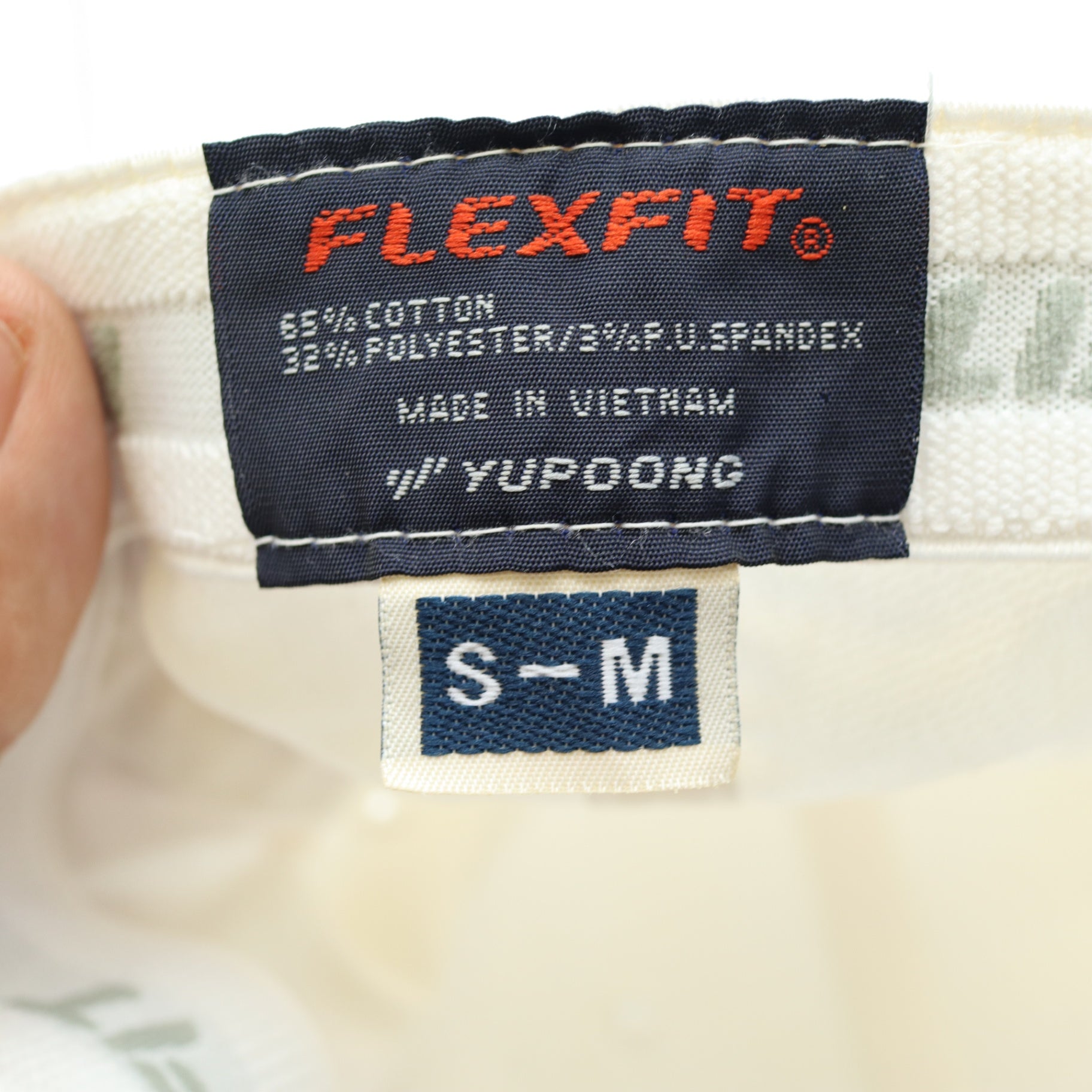 TravisMathew Official Drinking Team Hat Flexfit Fitted Cap Off White S-M
