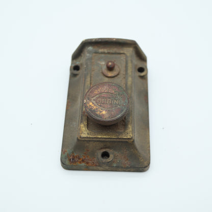 Antique Corbin Cast Iron Surface Mount Rim Lock Latch Night Latch Turn Knob