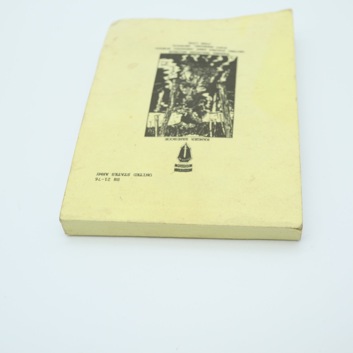 Vintage 1998 US Army Ranger Handbook SH 21-76 Fort Benning GA Military Manual