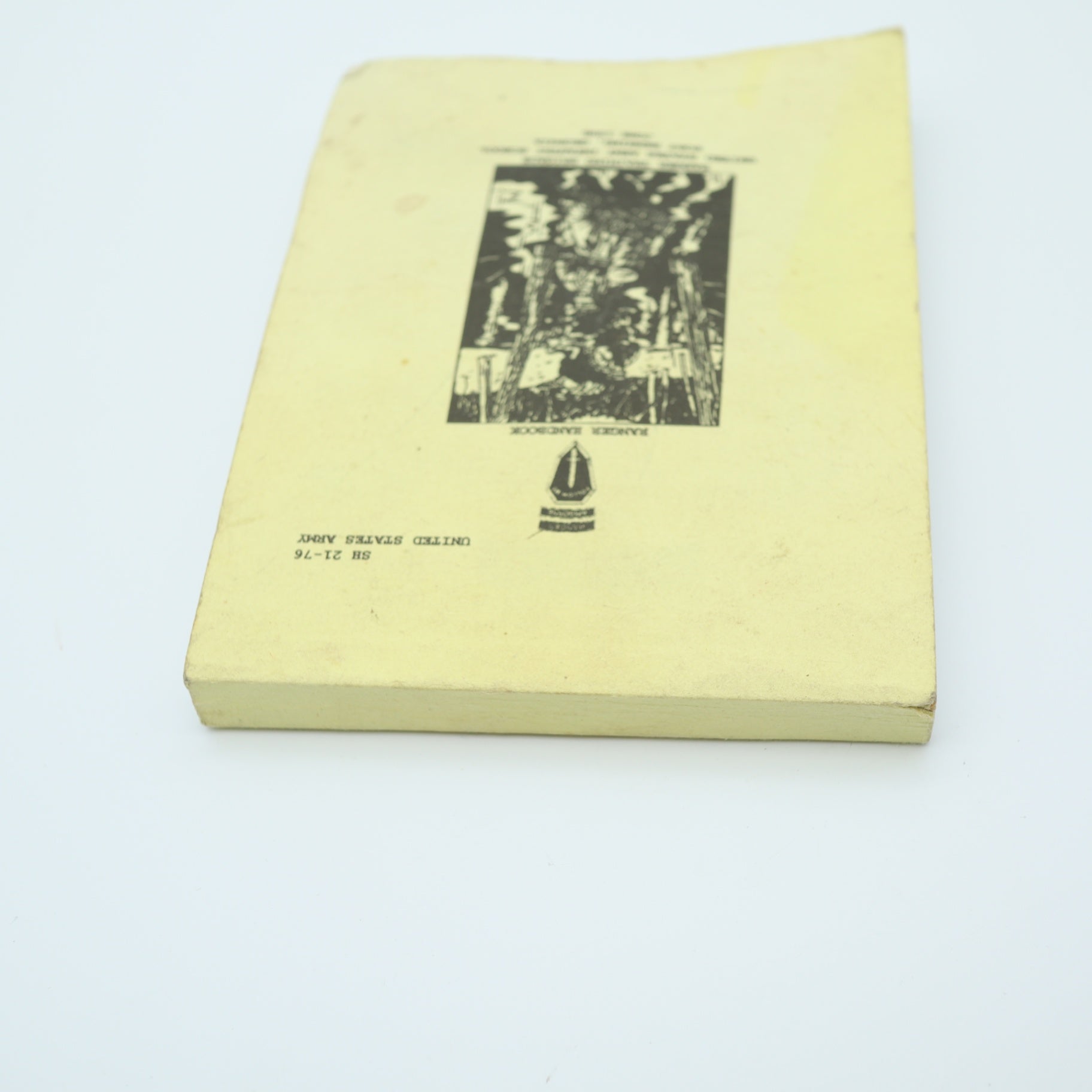 Vintage 1998 US Army Ranger Handbook SH 21-76 Fort Benning GA Military Manual
