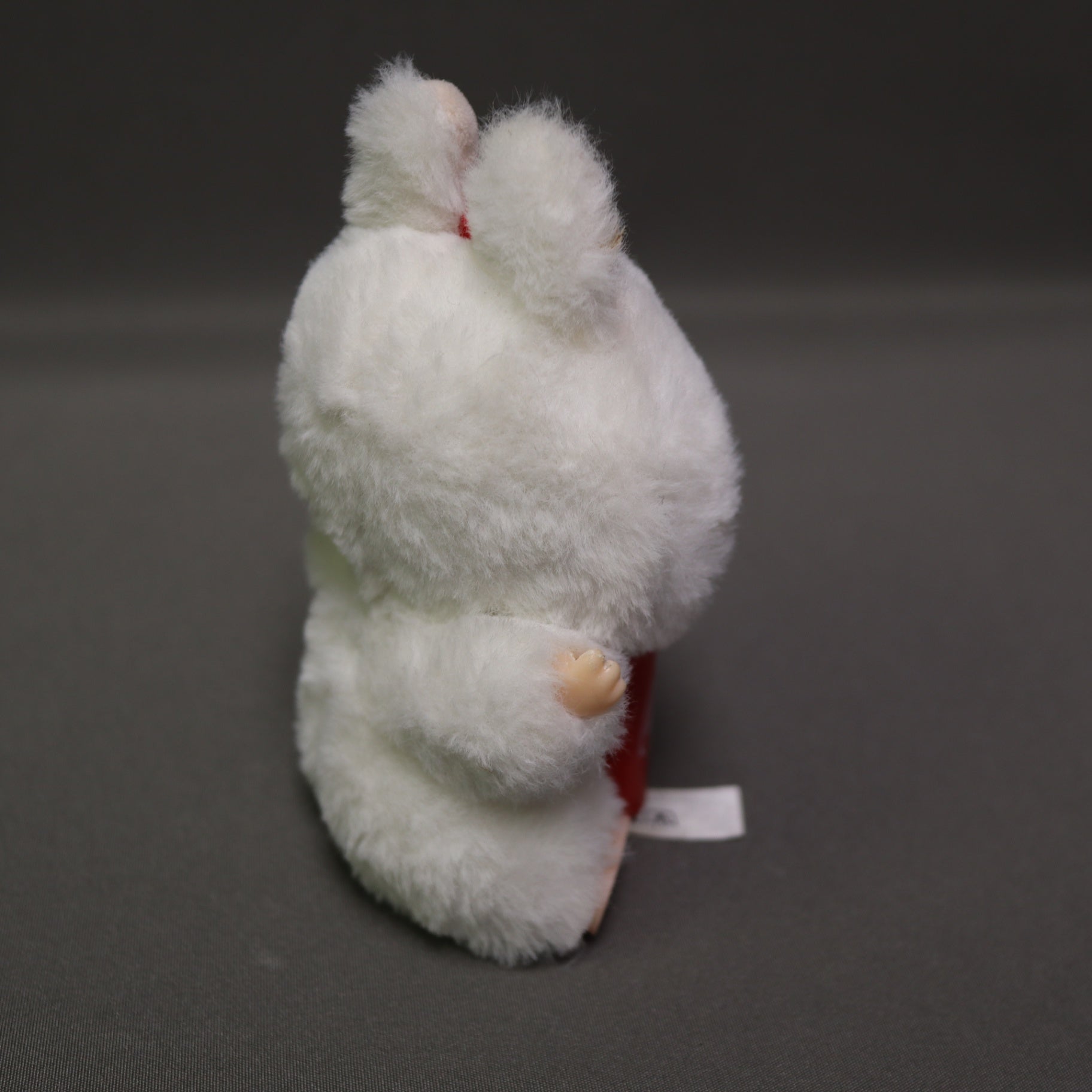 POP MART The Monsters Labubu Coca-Cola Series Plush Pendant Keychain White Bunny