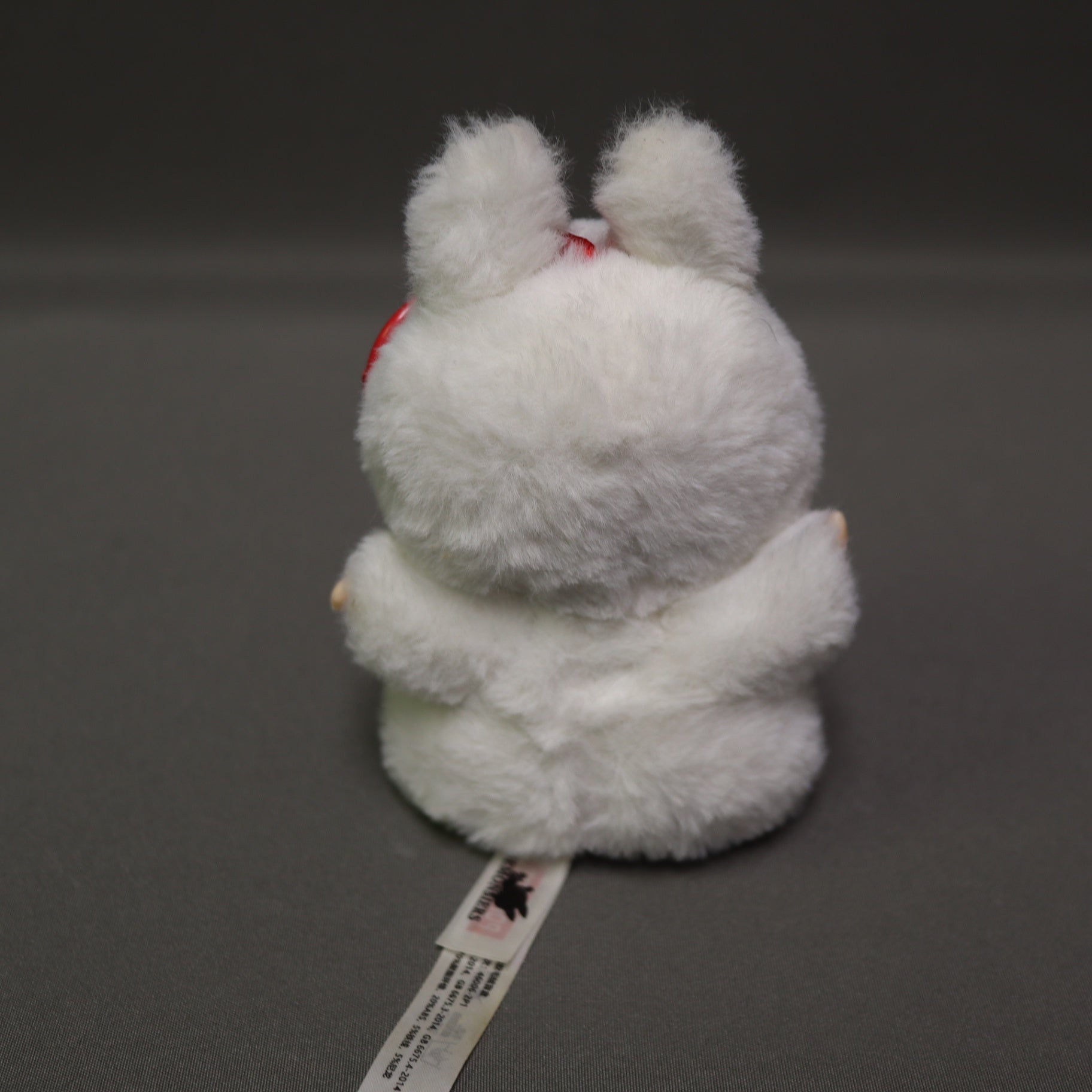 POP MART The Monsters Labubu Coca-Cola Series Plush Pendant Keychain White Bunny