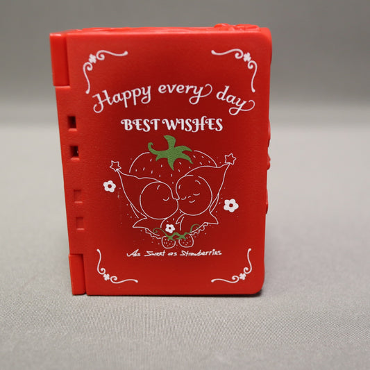 POP MART Sweet Bean As Sweet As Strawberries Pop-Up Storybook Figure