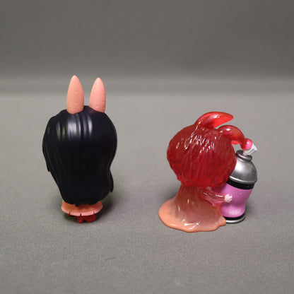 POP MART Blind Box Vinyl Figures Lot Labubu Spray Paint & One Piece Zimomo