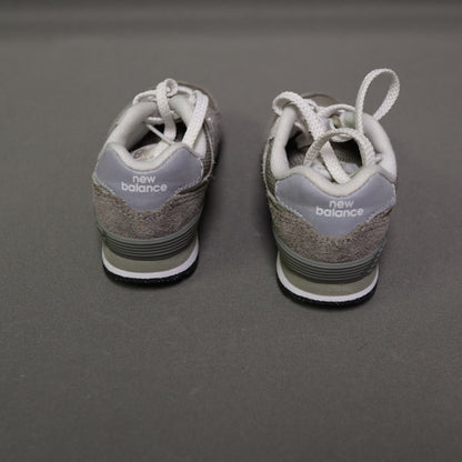 New Balance 574 Infant Toddler Grey Suede Mesh Sneakers