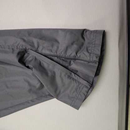 Roundtree & Yorke Sport Mens Large Wind Pants Dark Grey Lined Zipper Cuffs