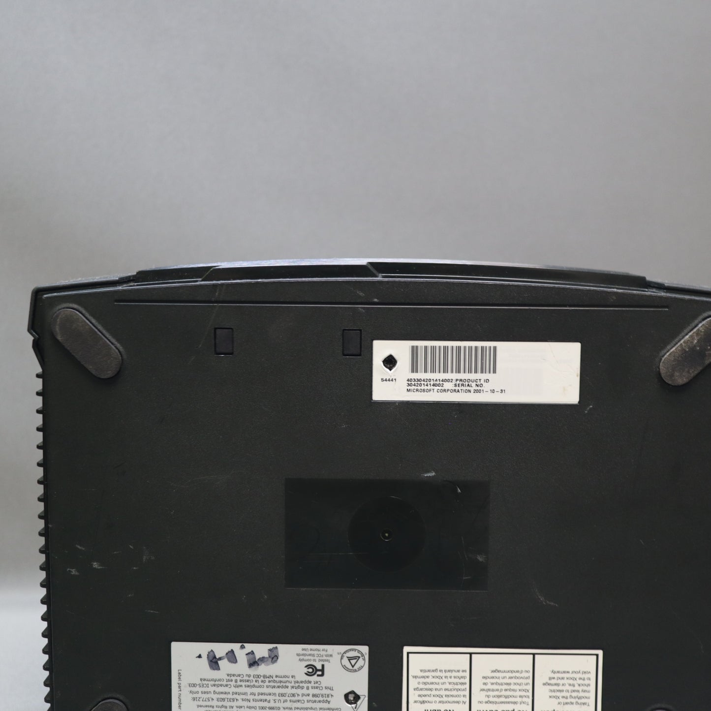 Original Xbox Console Power Tested Powers On Untested Microsoft Black Green 2001