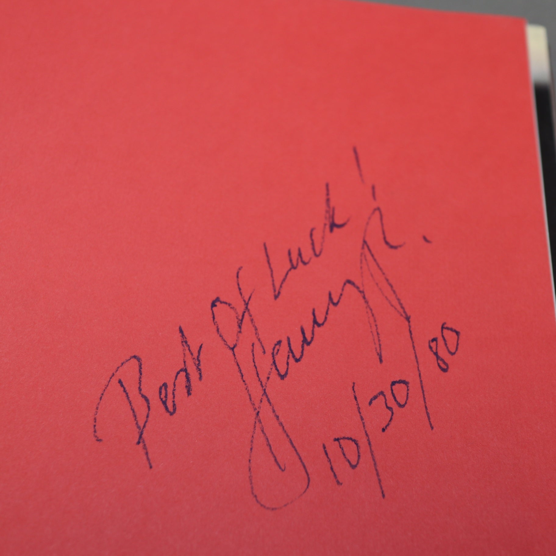 The Survivors Series Ferraris For The Road Signed Collector Edition 1980 Book