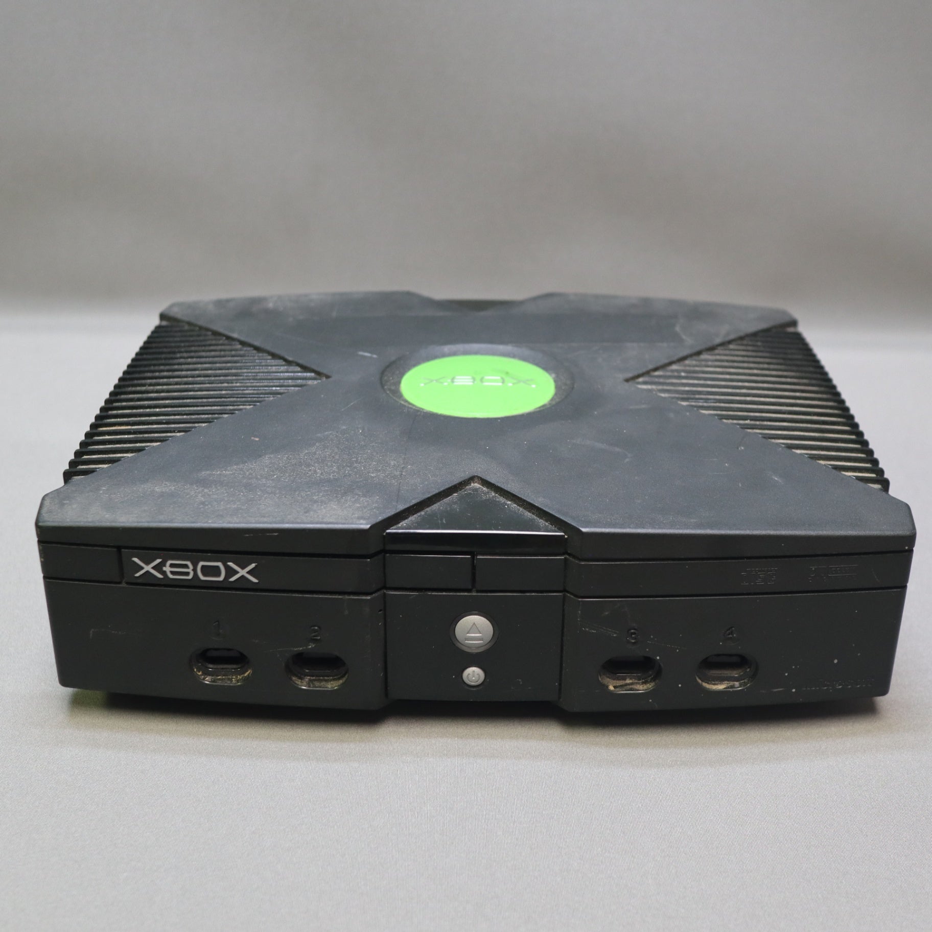 Original Xbox Console Power Tested Powers On Untested Microsoft Black Green 2001
