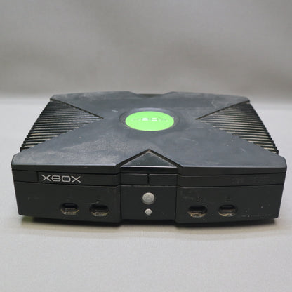 Original Xbox Console Power Tested Powers On Untested Microsoft Black Green 2001