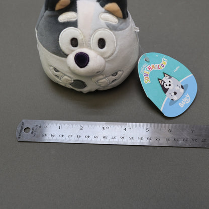 NWT Squishmallows Bluey Muffin 4.5 Inch Mini Plush Stuffed Animal Jazwares