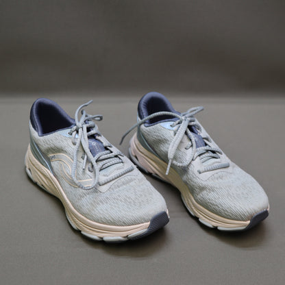 Ryka Devotion Max 2 Womens 6.5 W Wide Grey Pink Walking Sneakers Running Shoes
