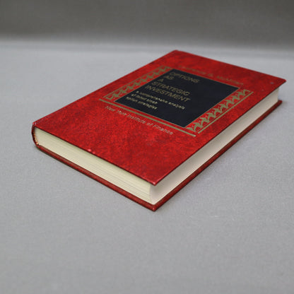 Options as a Strategic Investment Lawrence G McMillan 1st Ed 1980 Hardcover NYIF