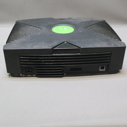 Original Xbox Console Power Tested Powers On Untested Microsoft Black Green 2001