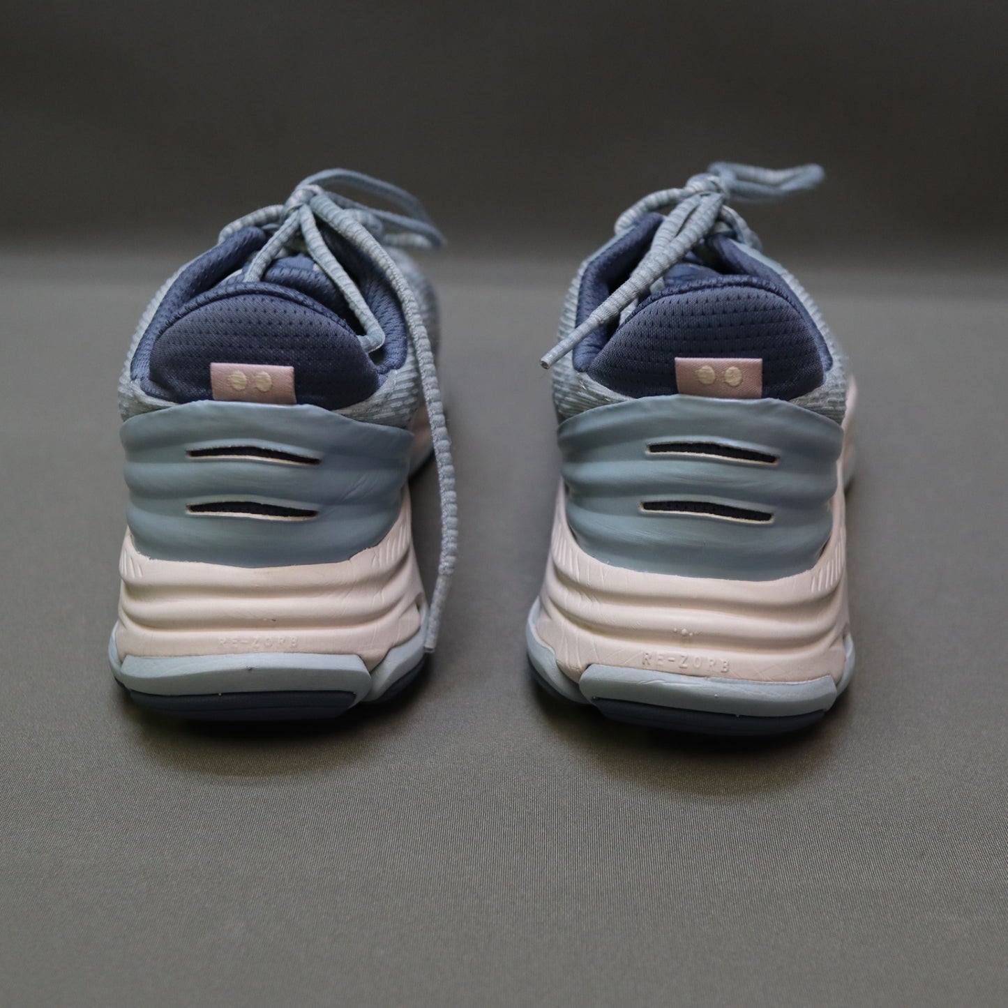Ryka Devotion Max 2 Womens 6.5 W Wide Grey Pink Walking Sneakers Running Shoes
