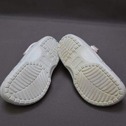 Crocs Classic Clogs Light Mint Green Youth Size J2 / US 2 Unisex Slip On Shoes