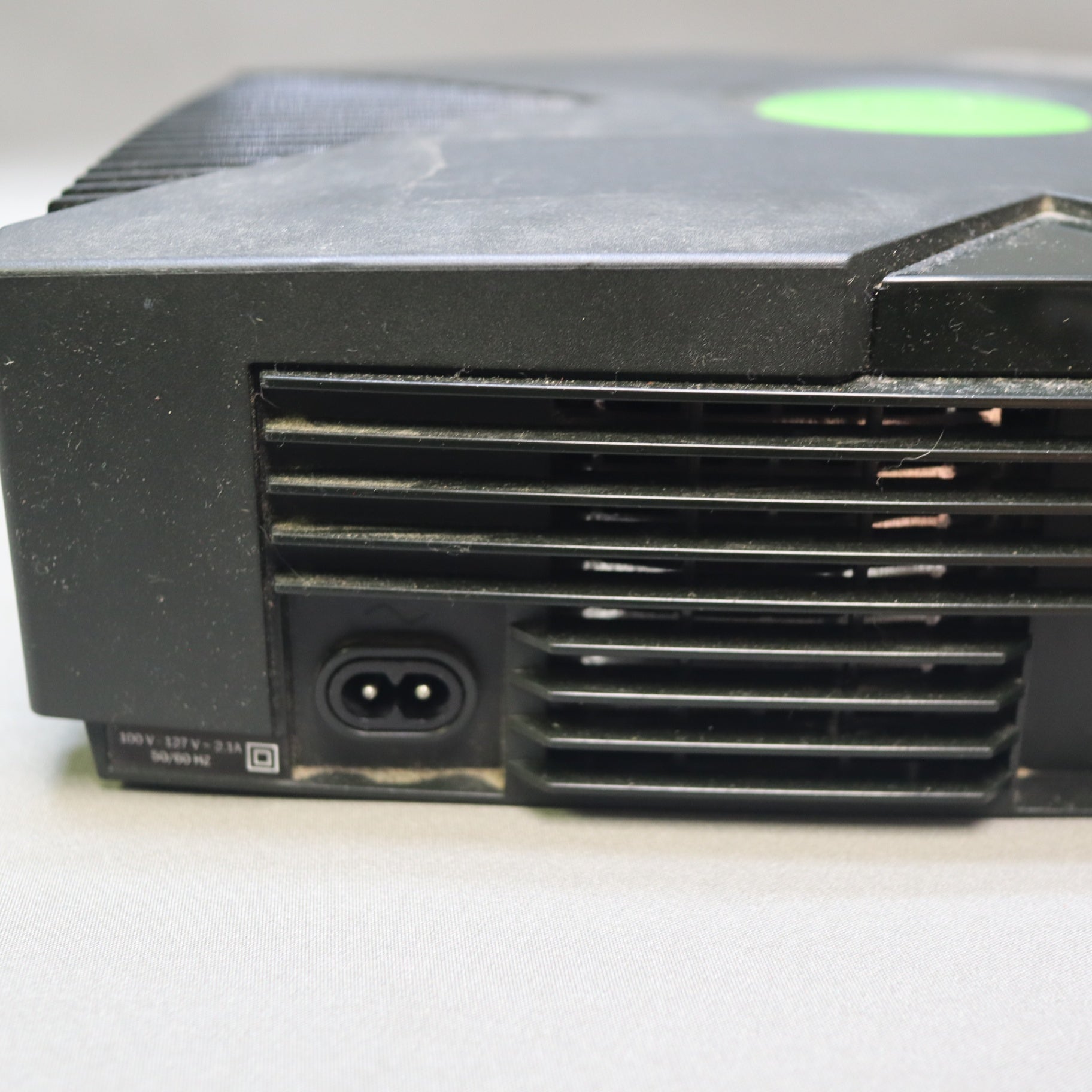 Original Xbox Console Power Tested Powers On Untested Microsoft Black Green 2001